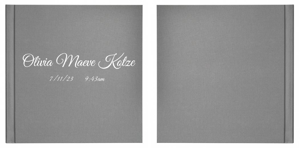 Matted Photo Album - VERSATILE SQUARE - 10 photos The Photographer's Toolbox PD Custom Product  The Photographer's Toolbox