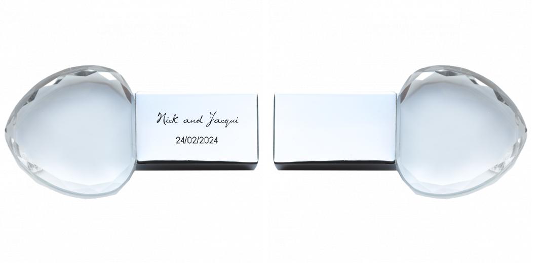 Glass Heart USB The Photographer's Toolbox PD Custom Product  The Photographer's Toolbox