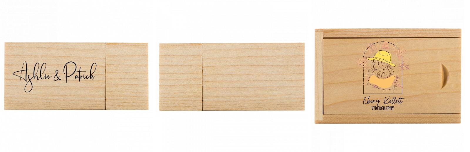 Rectangle USB with slide top box The Photographer's Toolbox PD Custom Product  The Photographer's Toolbox