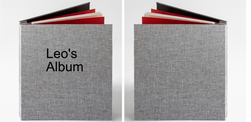 Photo Album: Self Adhesive -Fabric Cover The Photographer's Toolbox PD Custom Product  The Photographer's Toolbox