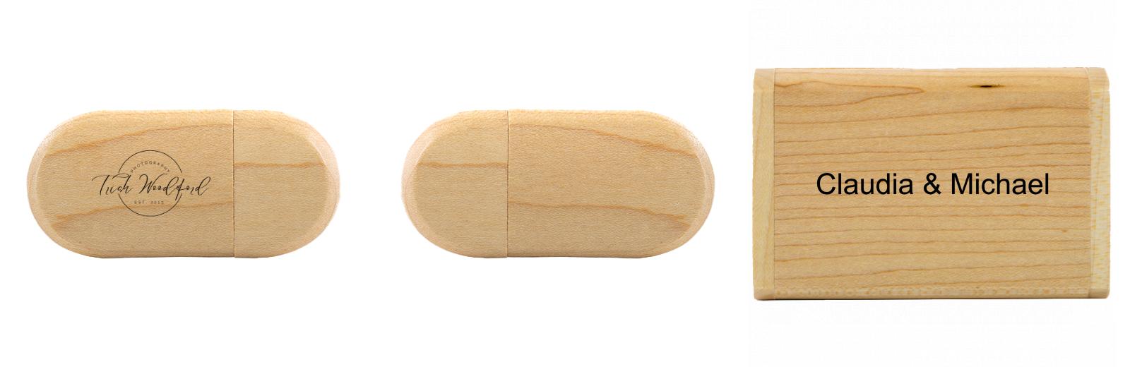 Oval USB with flip top box The Photographer's Toolbox PD Custom Product  The Photographer's Toolbox