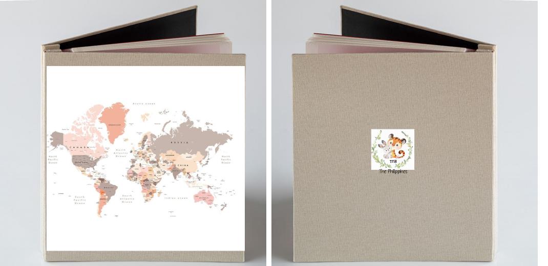 Photo Album: Self Adhesive -Fabric Cover