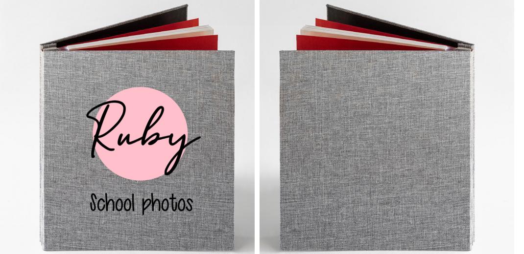 Photo Album: Self Adhesive -Fabric Cover