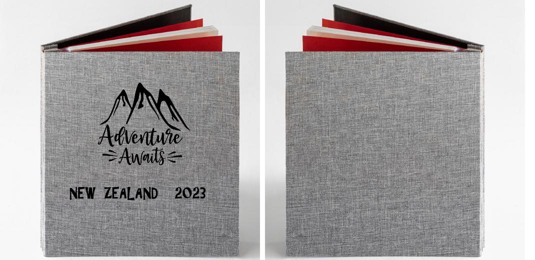 Photo Album: Self Adhesive -Fabric Cover