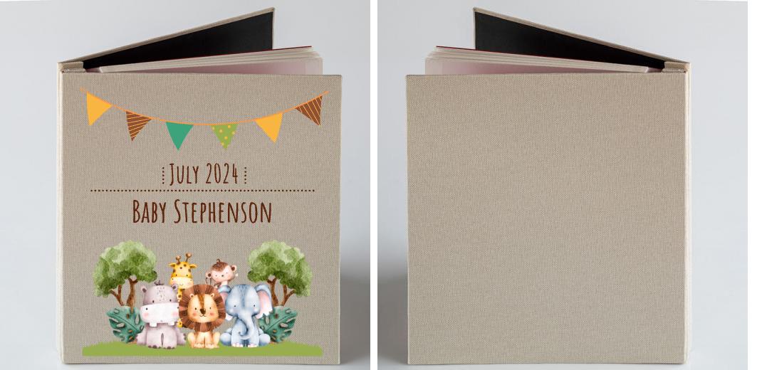 Photo Album: Self Adhesive -Fabric Cover