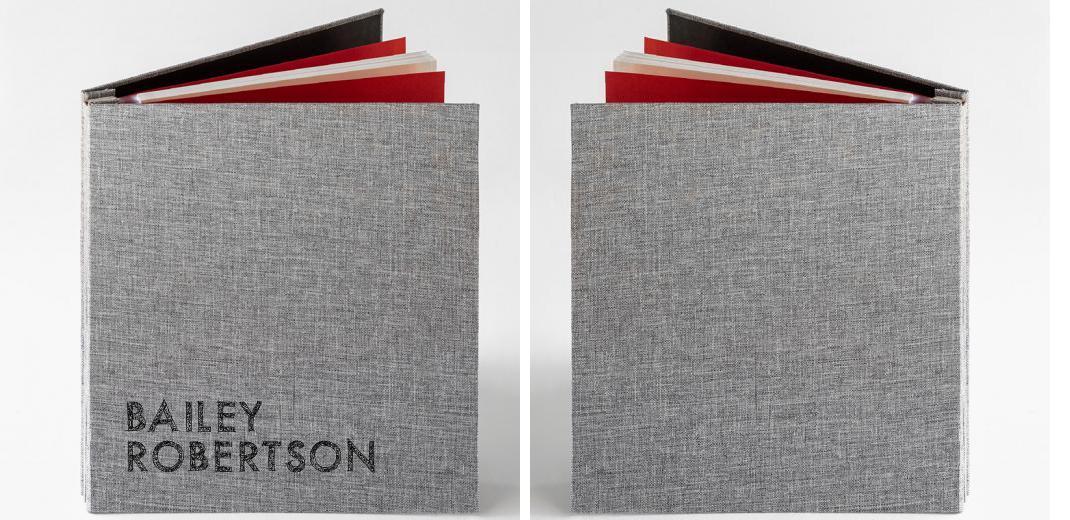 Photo Album: Self Adhesive -Fabric Cover