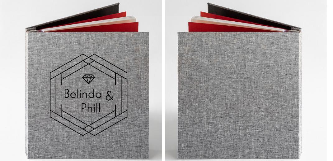 Photo Album: Self Adhesive -Fabric Cover