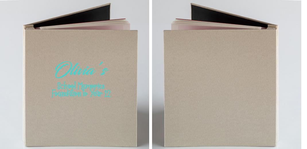 Photo Album: Self Adhesive -Fabric Cover