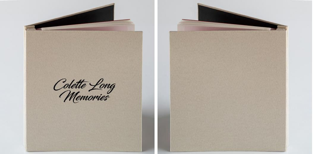 Photo Album: Self Adhesive -Fabric Cover