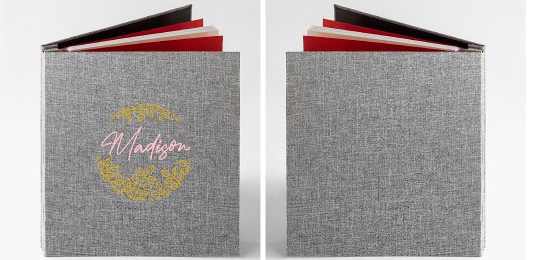 Photo Album: Self Adhesive -Fabric Cover The Photographer's Toolbox PD Custom Product  The Photographer's Toolbox