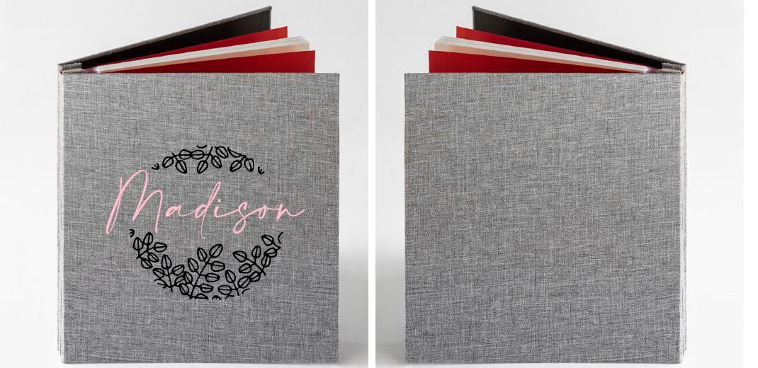 Photo Album: Self Adhesive -Fabric Cover The Photographer's Toolbox PD Custom Product  The Photographer's Toolbox