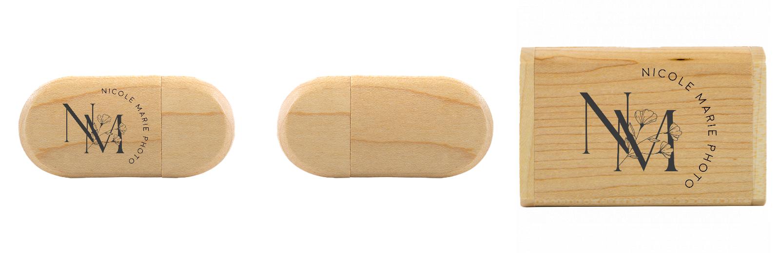 Oval USB with flip top box The Photographer's Toolbox PD Custom Product  The Photographer's Toolbox