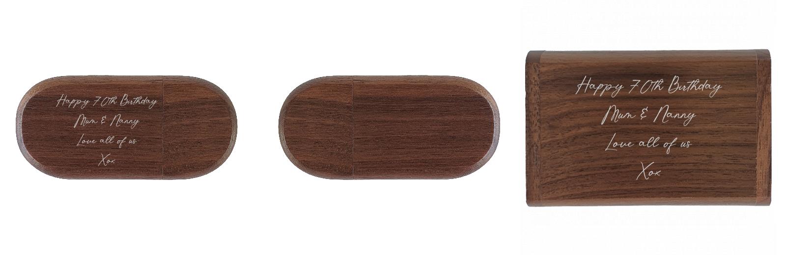 Oval USB with flip top box The Photographer's Toolbox PD Custom Product  The Photographer's Toolbox