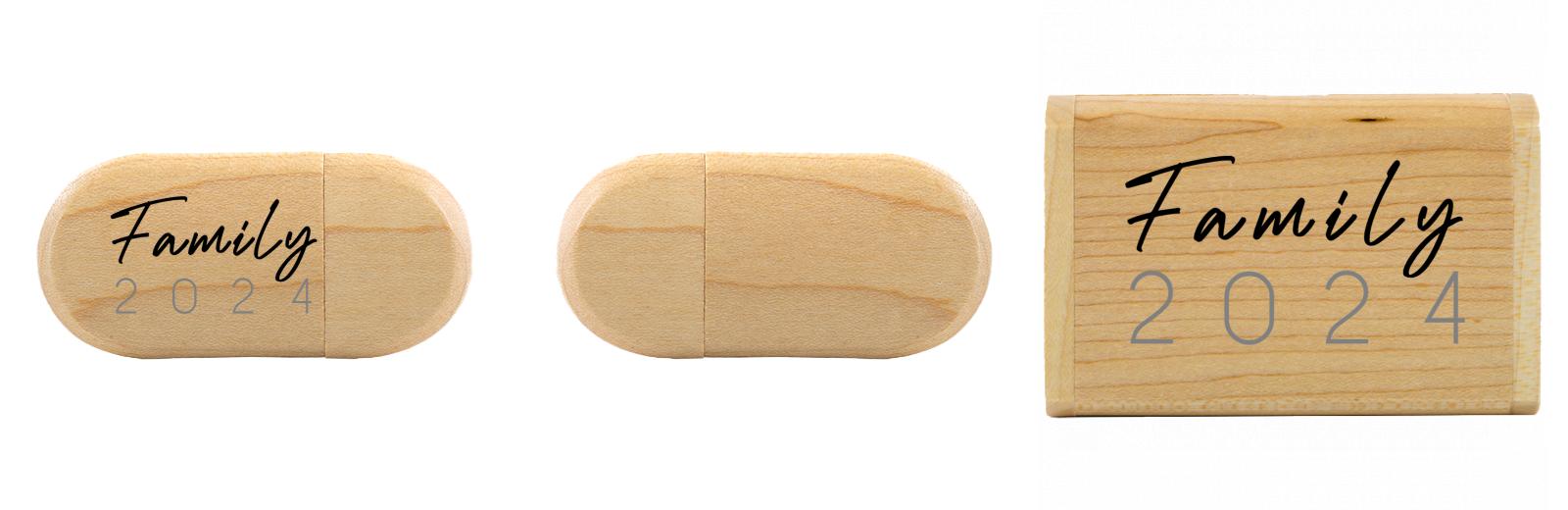 Oval USB with flip top box The Photographer's Toolbox PD Custom Product  The Photographer's Toolbox