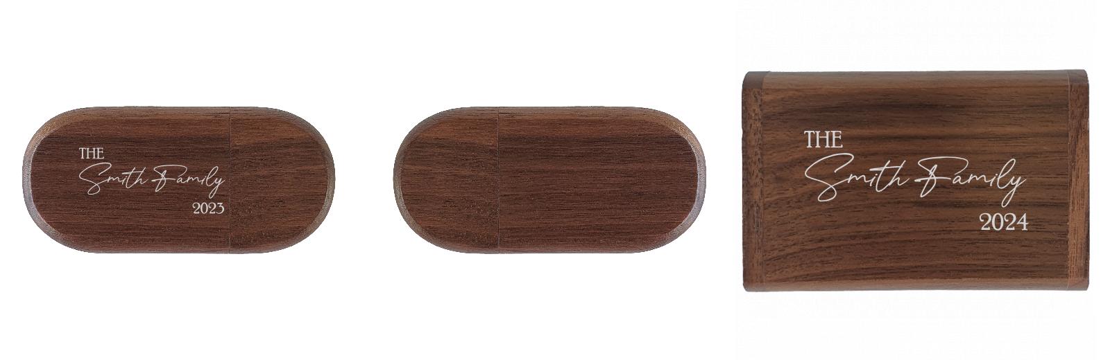 Oval USB with flip top box The Photographer's Toolbox PD Custom Product  The Photographer's Toolbox