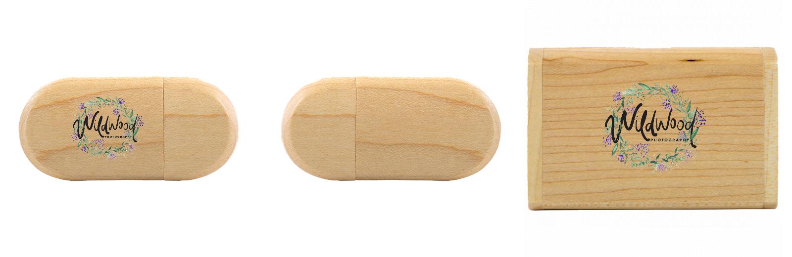 Oval USB with flip top box The Photographer's Toolbox PD Custom Product  The Photographer's Toolbox