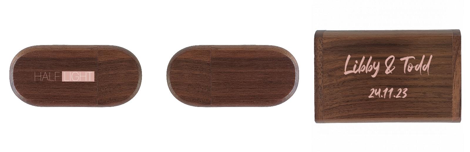 Oval USB with flip top box The Photographer's Toolbox PD Custom Product  The Photographer's Toolbox