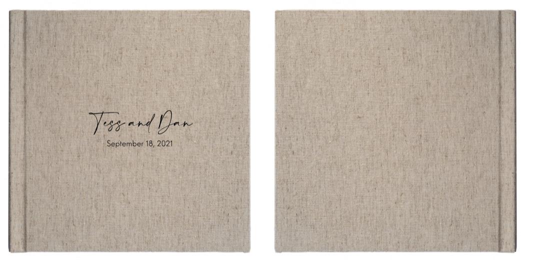 Matted Photo Album - VERSATILE SQUARE- 20 photos The Photographer's Toolbox PD Custom Product  The Photographer's Toolbox