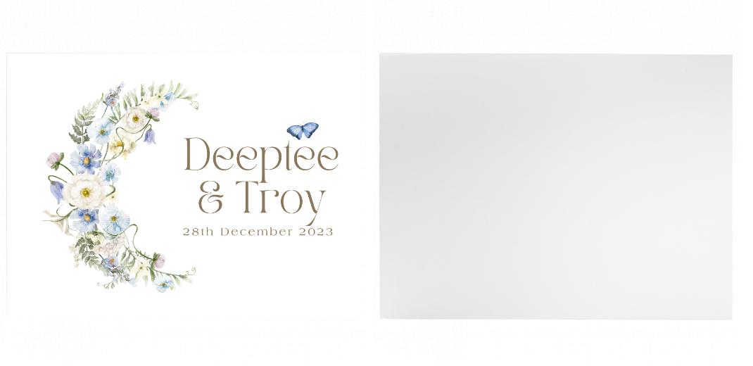 LARGE Gift Box - with FREE lid printing - White or Brown. Can hold a 10x8″ photo album. The Photographer's Toolbox PD Custom Product  The Photographer's Toolbox