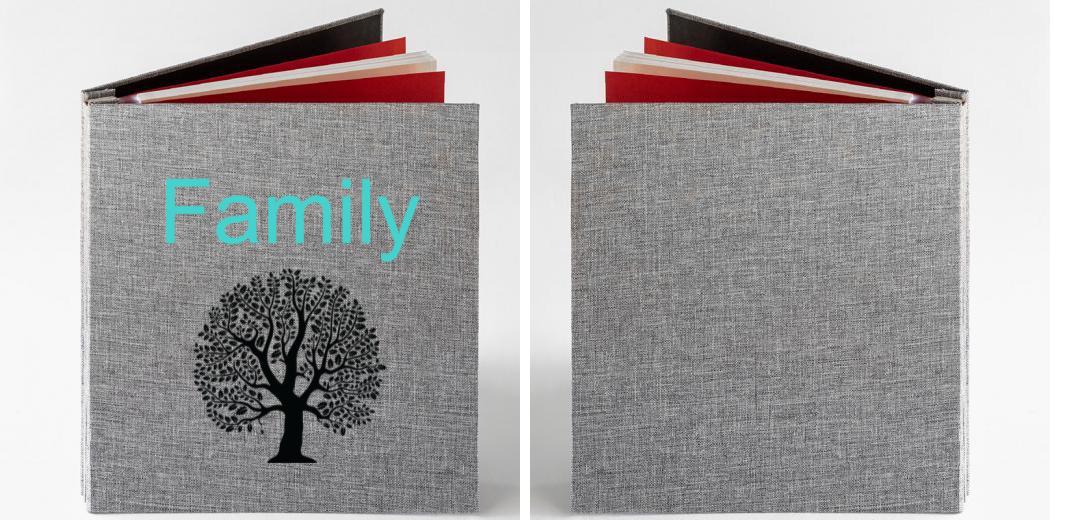 Photo Album: Self Adhesive -Fabric Cover The Photographer's Toolbox PD Custom Product  The Photographer's Toolbox