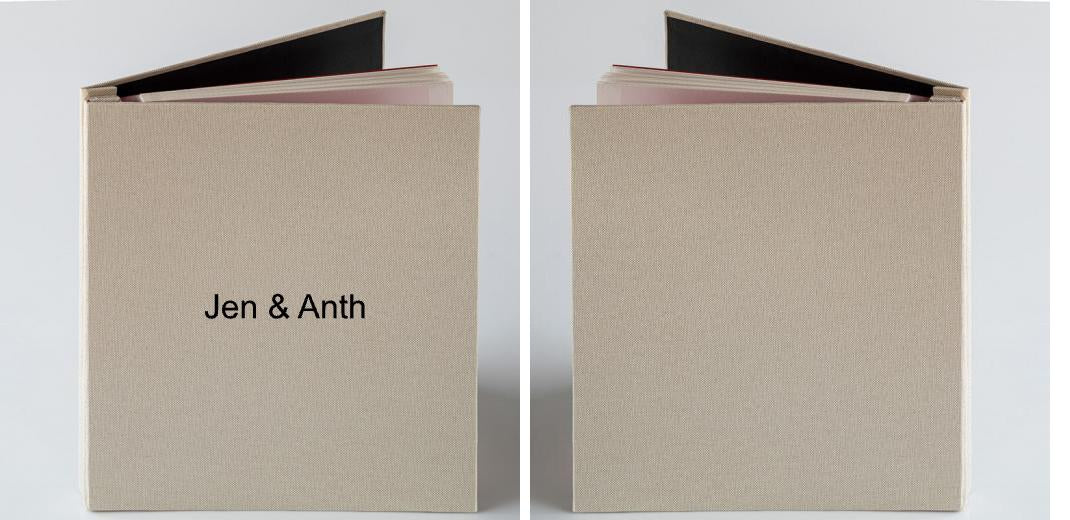 Photo Album: Self Adhesive -Fabric Cover The Photographer's Toolbox PD Custom Product  The Photographer's Toolbox