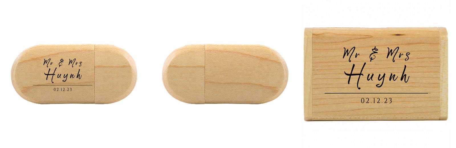 Oval USB with flip top box The Photographer's Toolbox PD Custom Product  The Photographer's Toolbox