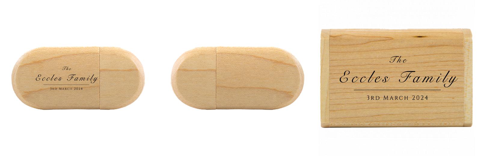 Oval USB with flip top box The Photographer's Toolbox PD Custom Product  The Photographer's Toolbox