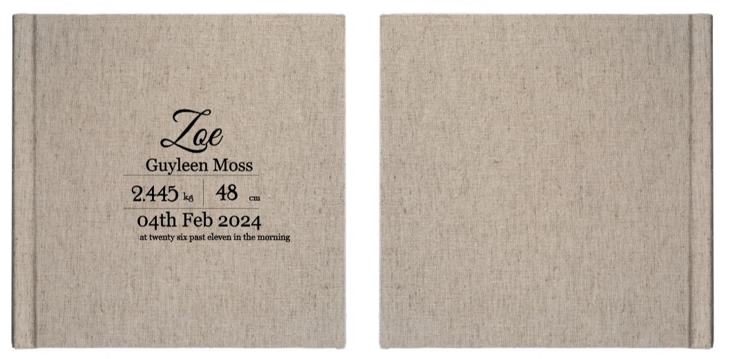 Matted Photo Album - VERSATILE SQUARE - 10 photos The Photographer's Toolbox PD Custom Product  The Photographer's Toolbox