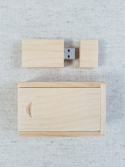 All Rectangle Usb Rectangle USB with slide top box - The Photographer's Toolbox