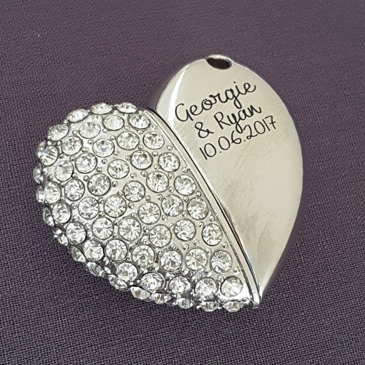 Jewelled Heart USB The Photographer's Toolbox PD Custom Product  The Photographer's Toolbox
