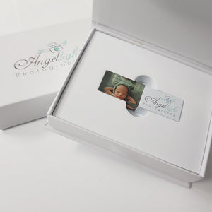 Presentation box for Crystal or Jeweled Heart USBs - <b>Includes free logo print.<b/> The Photographer's Toolbox  17.00 The Photographer's Toolbox