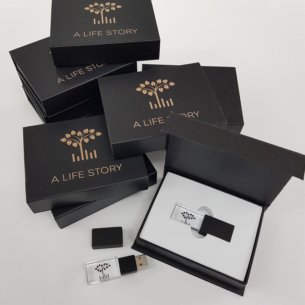 USB Presentation Box is an elegant way to present your USB to clients ...