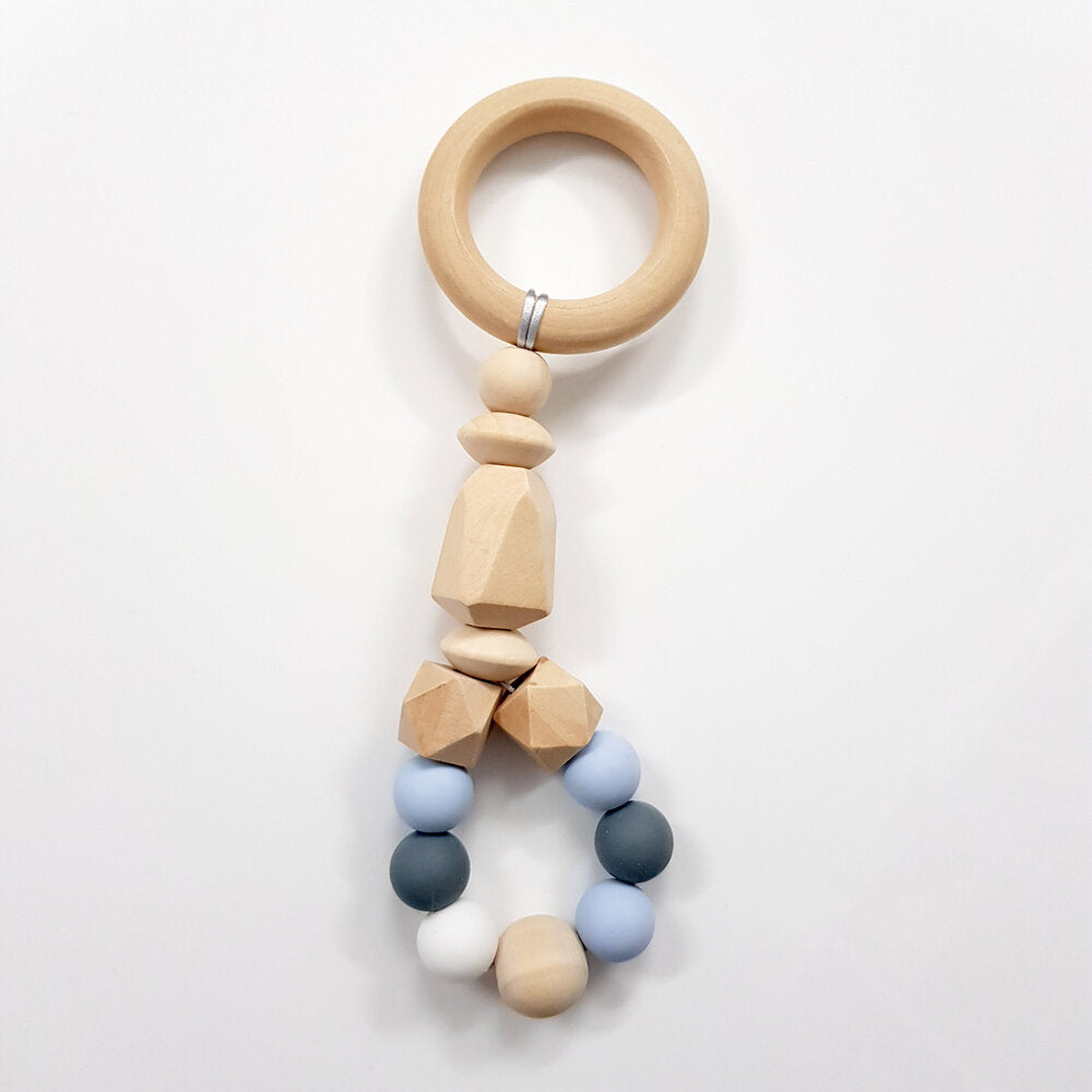 <strong> 30% off </strong>  Teether With Silicone Beads &amp; Beechwood (short) The Photographer's Toolbox Teether 12.60 The Photographer's Toolbox