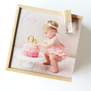Wooden Photo Box: 7x5 inch Square 'Maple' (EMPTY - Photo lid is an optional extra). The Photographer's Toolbox Boxes 67.00 The Photographer's Toolbox