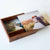 Wooden Photo Box:  6x4 inch - Square 'Walnut'  (Photo lid is an optional extra) The Photographer's Toolbox Boxes 46.00 The Photographer's Toolbox