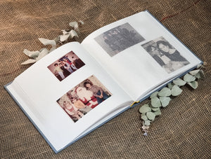 Dry Mount Photo Album - Grey Linen: 30 pages (60 Sides) The Photographer's Toolbox Dry Mount Photo Albums  The Photographer's Toolbox