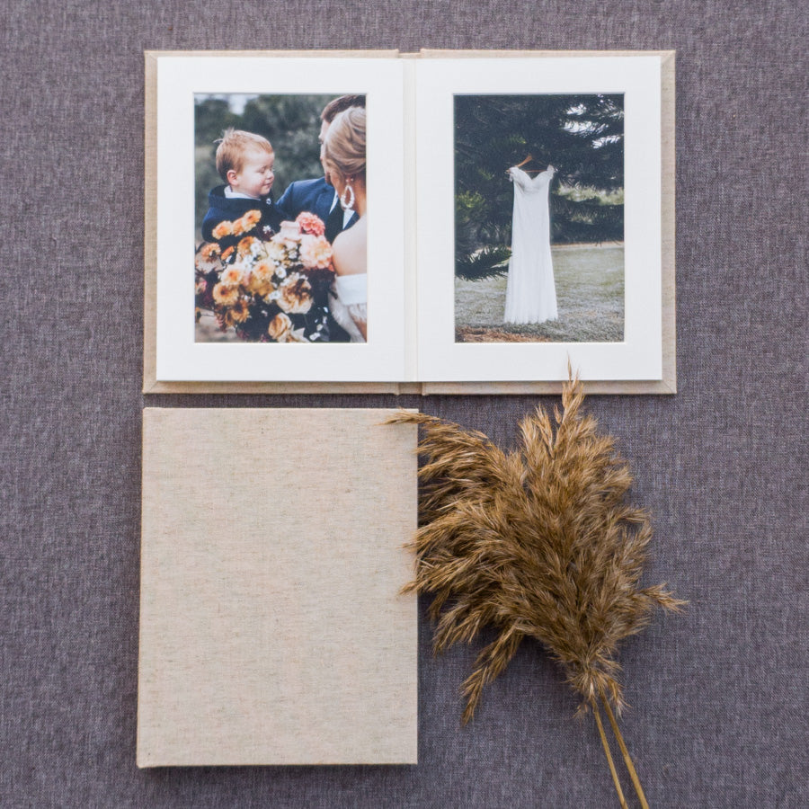 Matted Photo Album: 5x7" - 5 Photo - VERTICAL The Photographer's Toolbox PD Custom Product 33.00 The Photographer's Toolbox