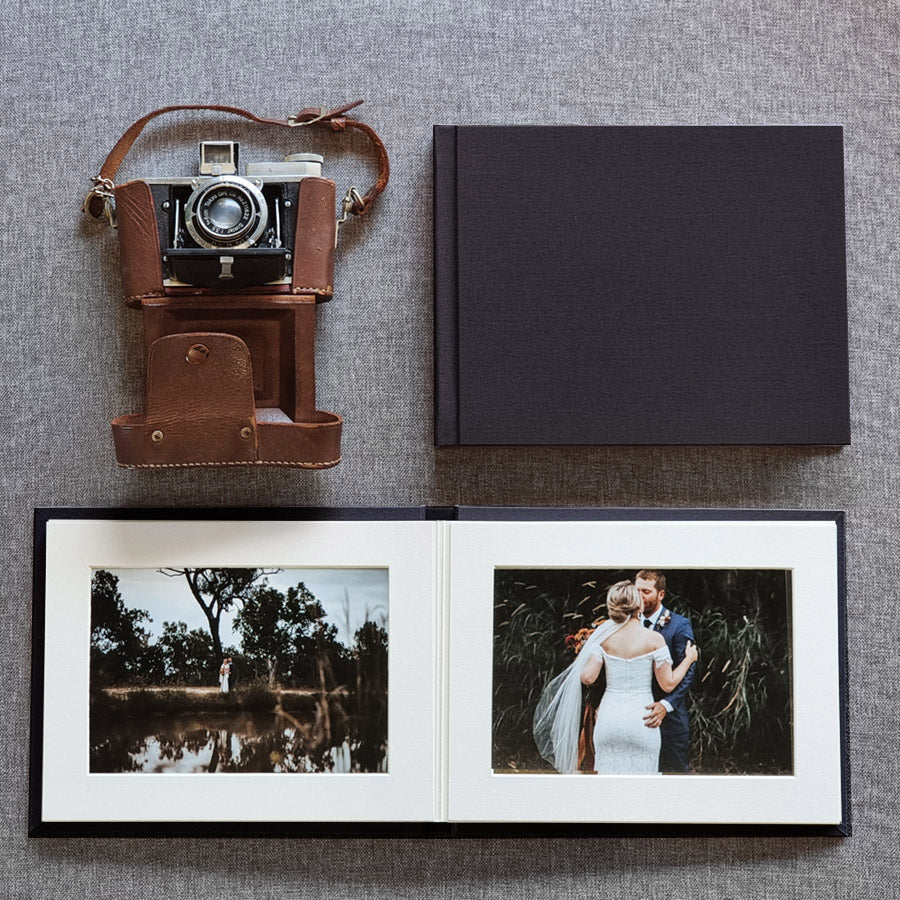 Matted Photo Albums: 7X5" - 10 Photo - HORIZONTAL The Photographer's Toolbox Matted Albums 50.00 The Photographer's Toolbox