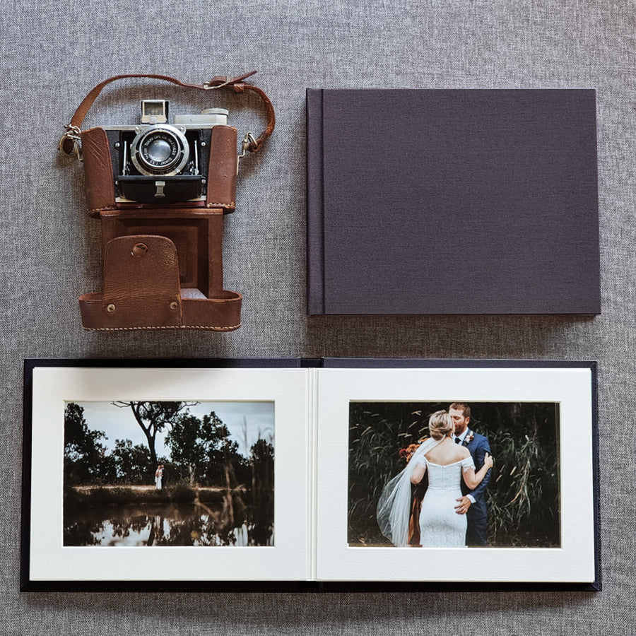 Matted Photo Album: 7x5" - 6 Photo - HORIZONTAL The Photographer's Toolbox Matted Albums 34.00 The Photographer's Toolbox