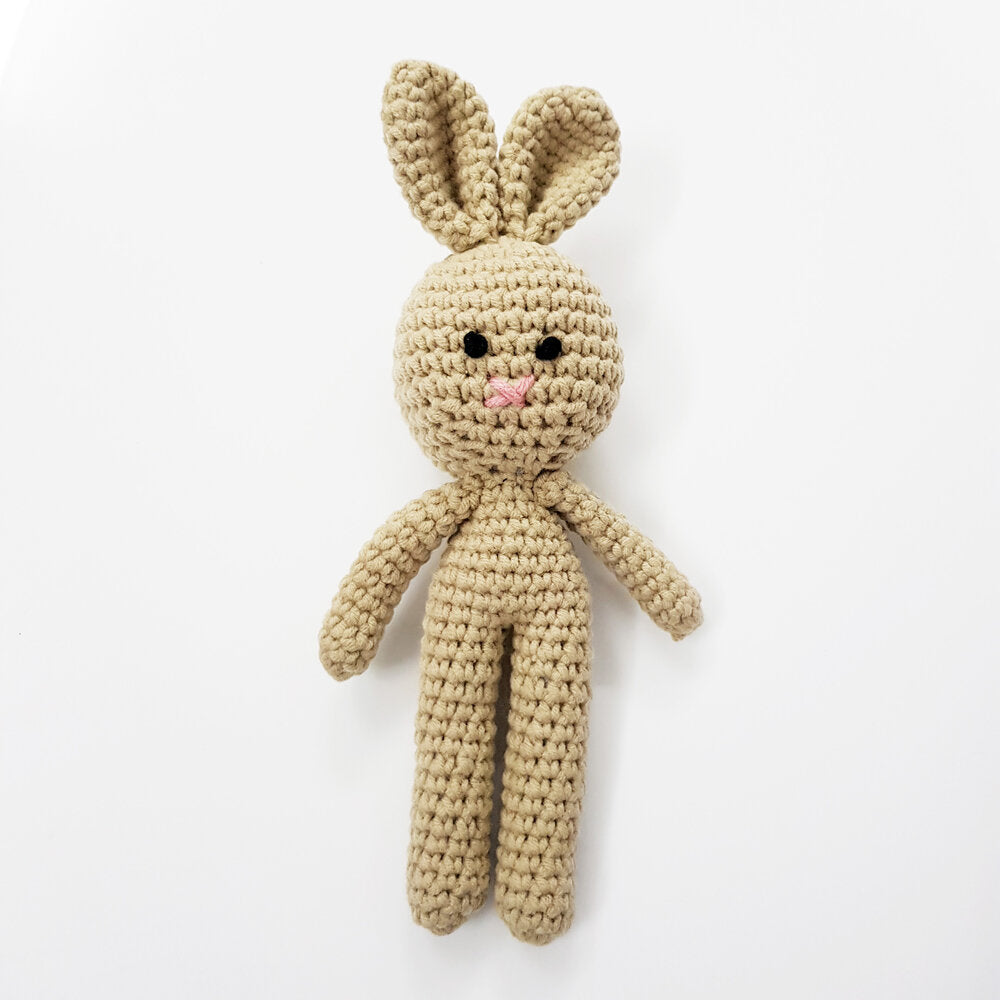 Cute little Crochet Bunnies are such a sweet gift idea or addition to a photographer's newborn collection or package.