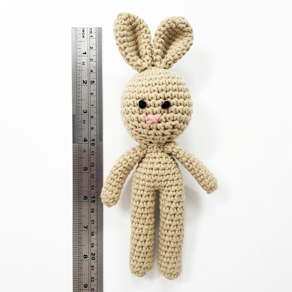 Cute little Crochet Bunnies are such a sweet gift idea or addition to a photographer's newborn collection or package.
