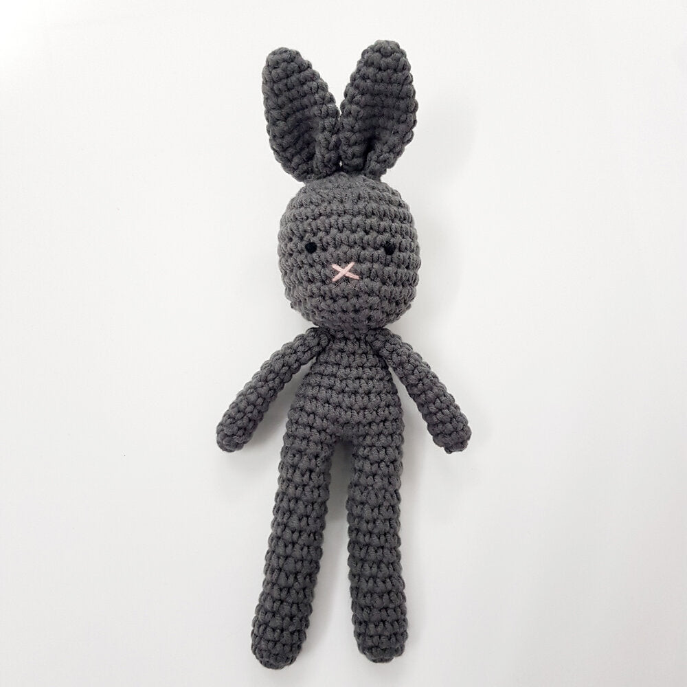 Cute little Crochet Bunnies are such a sweet gift idea or addition to a photographer's newborn collection or package.