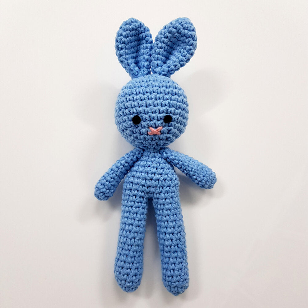 Cute little Crochet Bunnies are such a sweet gift idea or addition to a photographer's newborn collection or package.