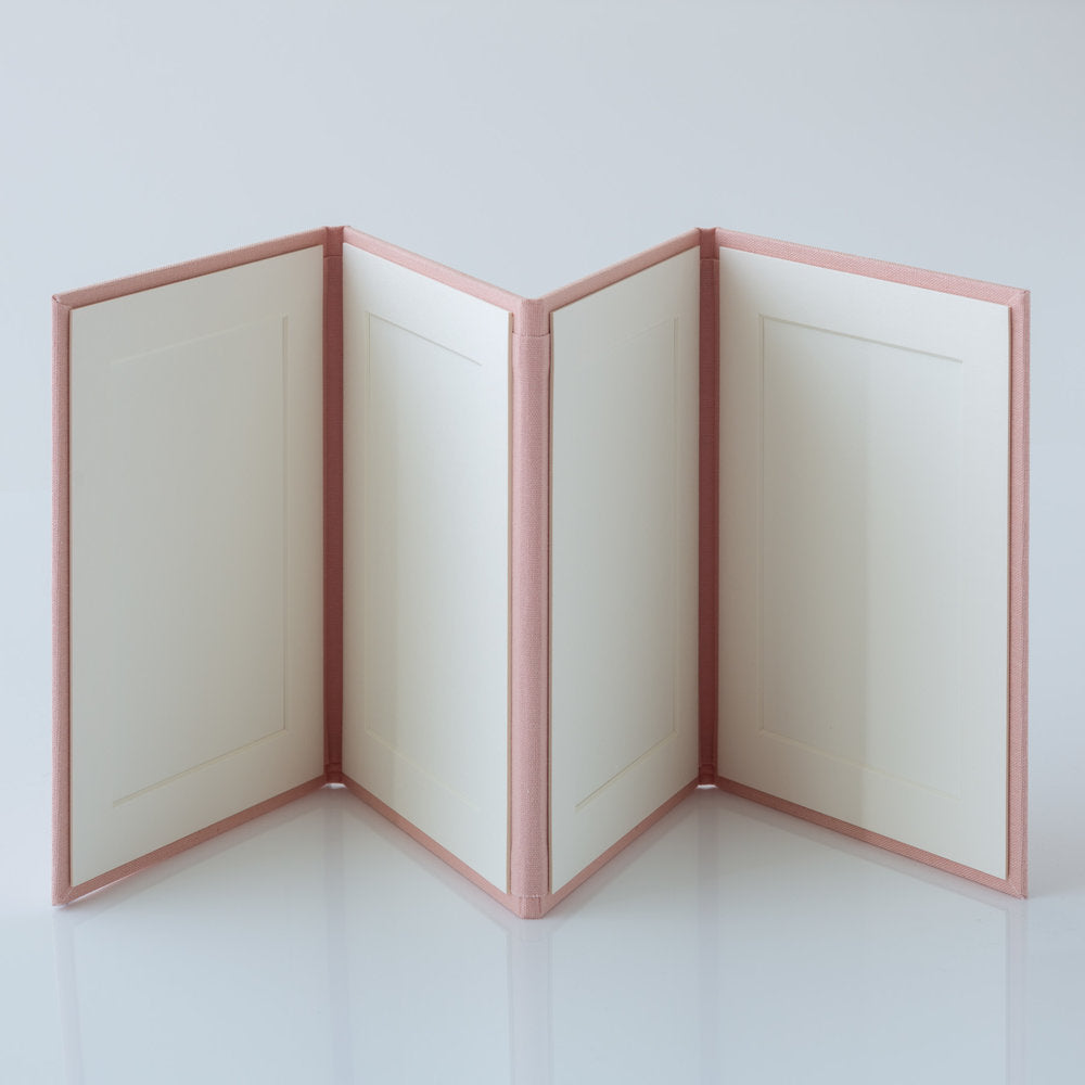 Photo Display Frames are like mini photo albums that hold four. Use our "Personalise Your Product" software to create your unique cover design.They are designed to be displayed and are ideal for family, school, and wedding photos. Perfect Unique Gift Idea!
