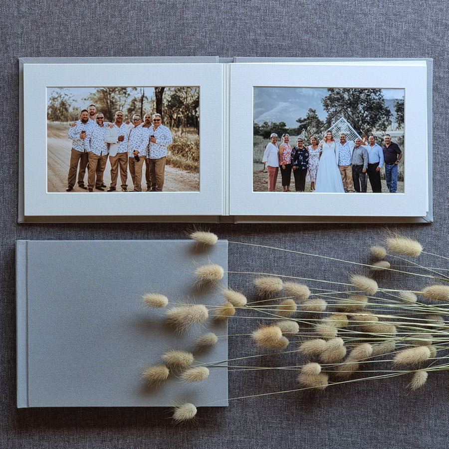 Photo Display Frames are like mini photo albums that hold two. Use our "Personalise Your Product" software to create your unique cover design.They are designed to be displayed and are ideal for family, school, and wedding photos. Perfect Unique Gift Idea!