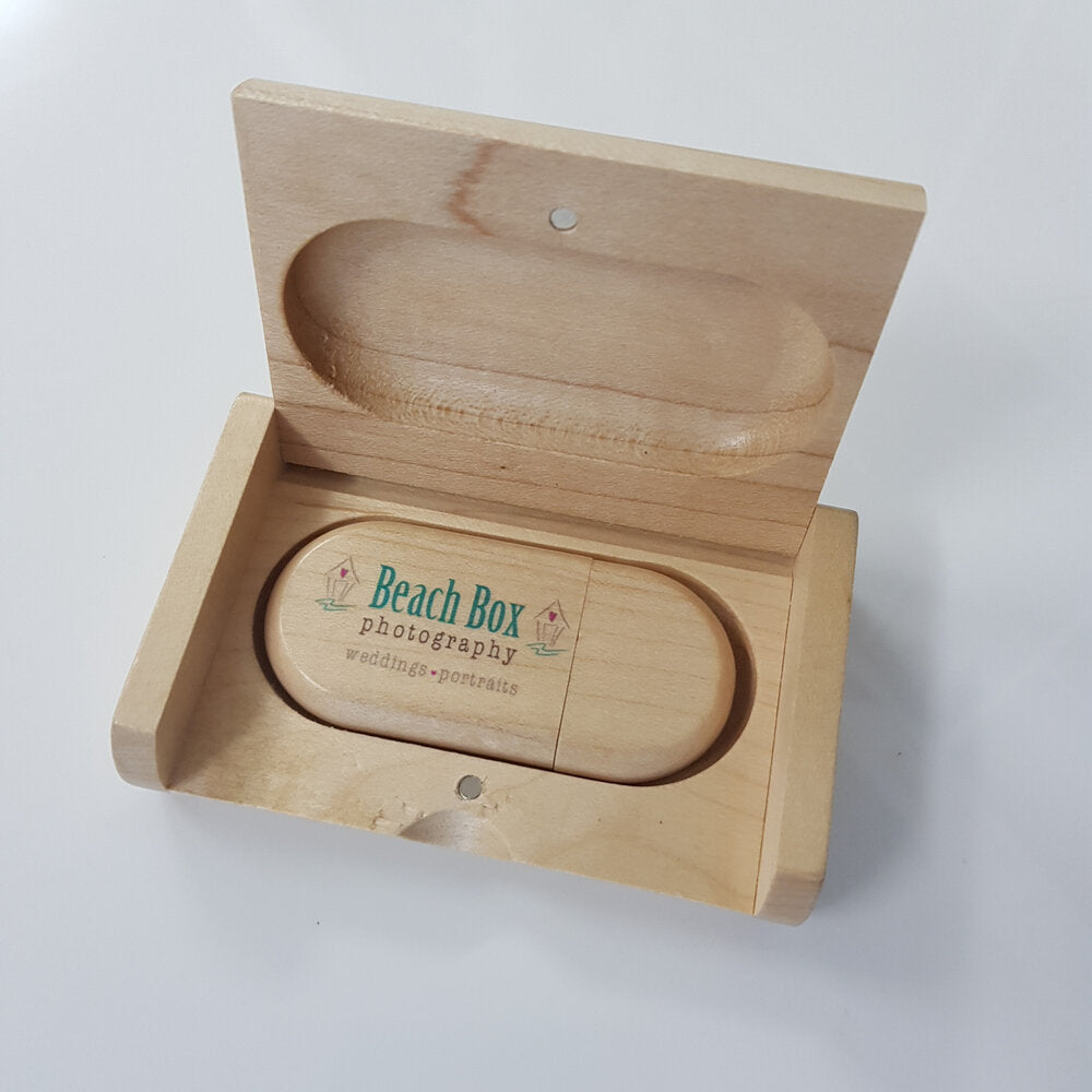 Oval USB with flip top box The Photographer's Toolbox USBs 25.00 The Photographer's Toolbox