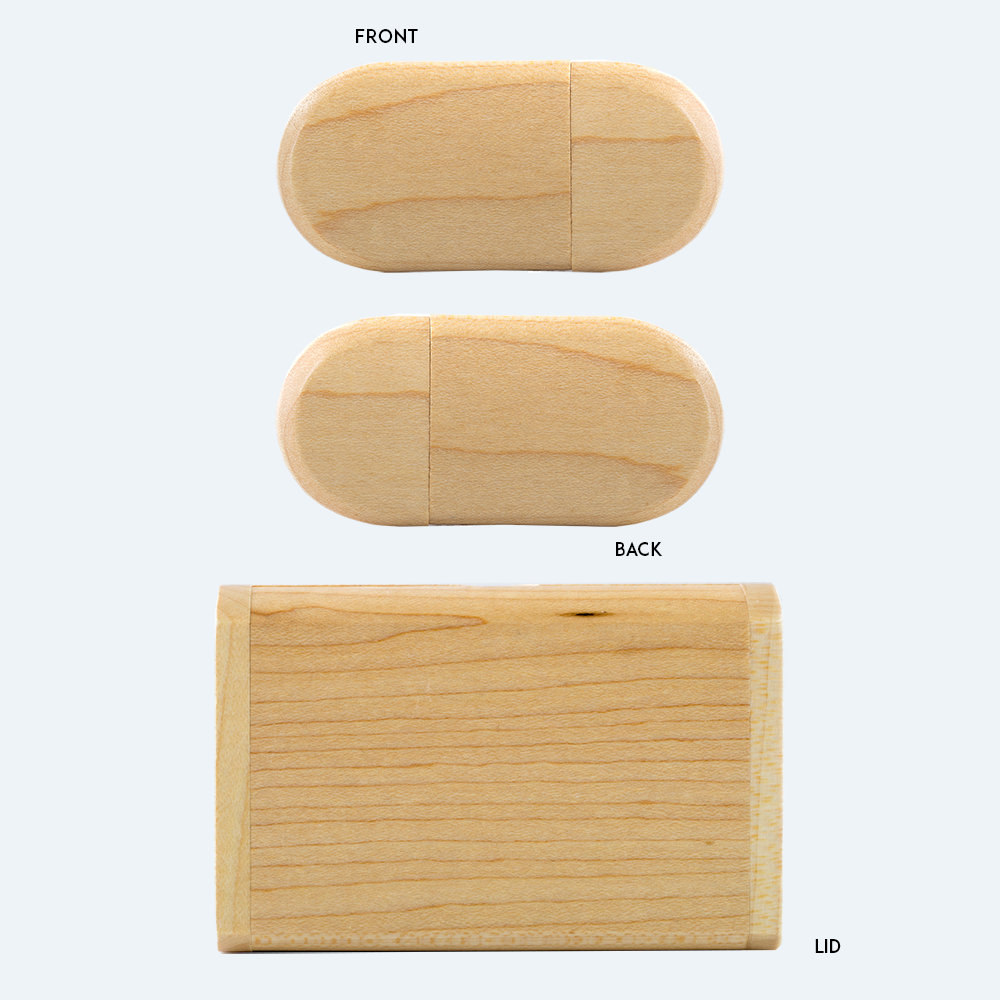 Oval USB with flip top box The Photographer's Toolbox USBs 25.00 The Photographer's Toolbox