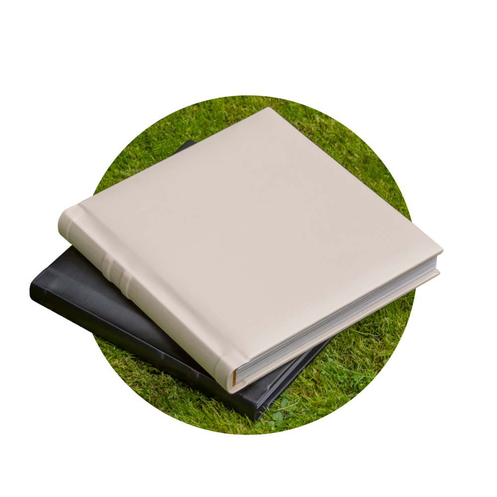 Create Your Own Personalised, Quality, 10x10 inch Black or Ivory Albums. They're easy to make yourself, or we can print your photos and assemble the album for you.
