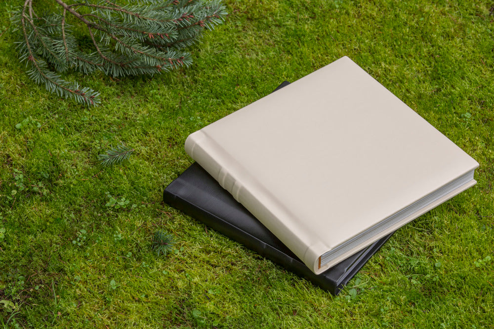 Create Your Own Personalised, Quality, 10x10 inch Black or Ivory Albums. They're easy to make yourself, or we can print your photos and assemble the album for you.
