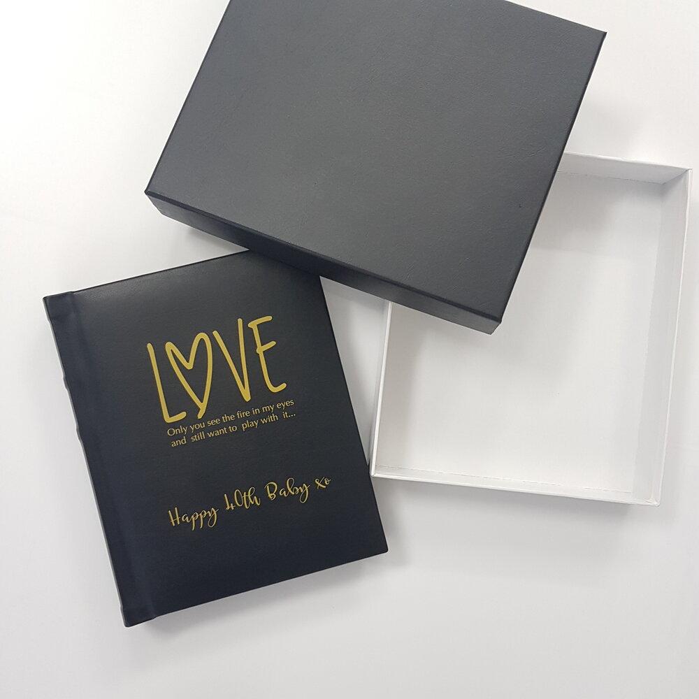 Create Your Own Personalised, Quality, 8x10 inch Black or Ivory Albums. They're easy to make yourself, or we can print your photos and assemble the album for you.
